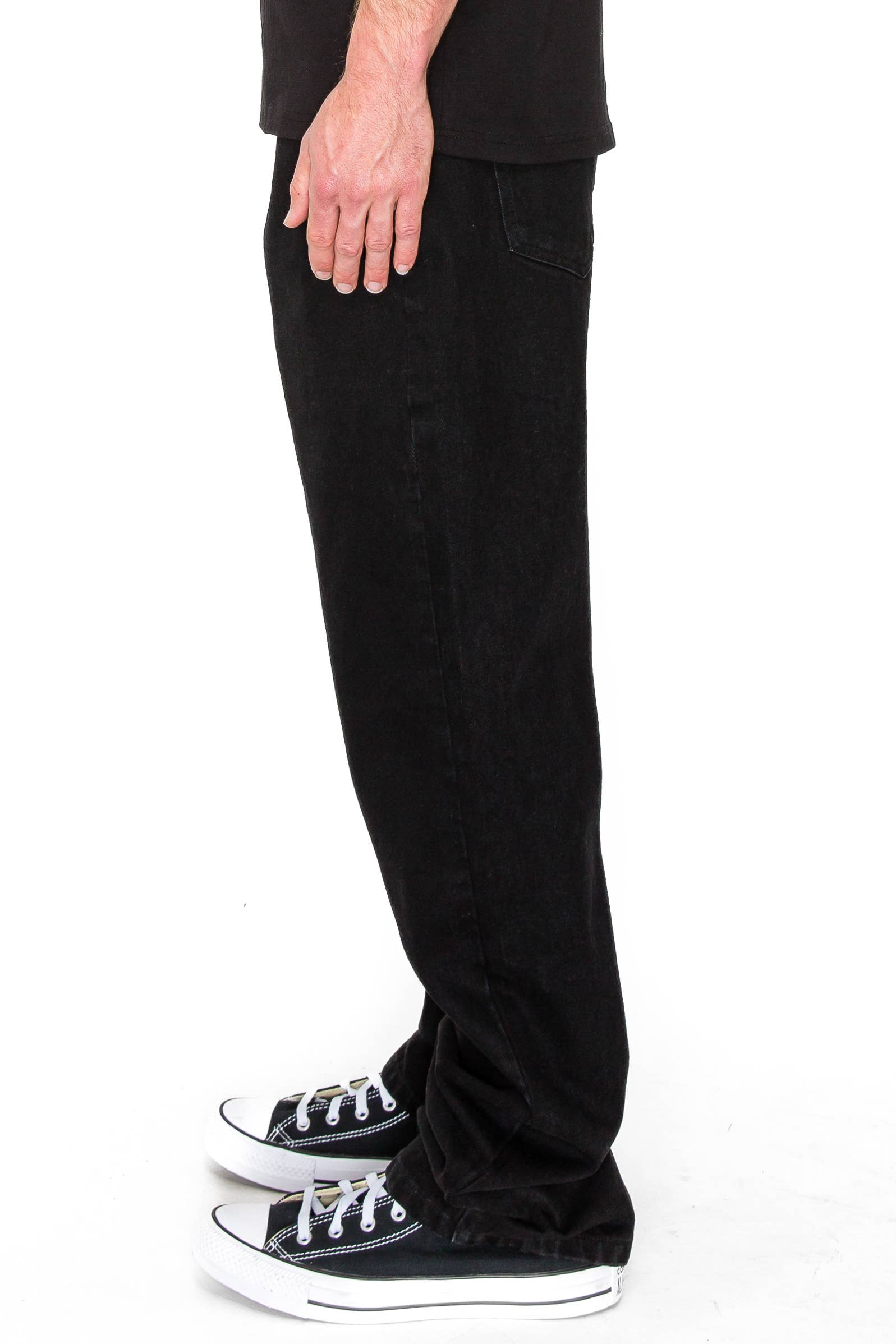 Victorious - DL999 ATLAS Essential Baggy Denim Jeans (Open Pack): GREY / 32