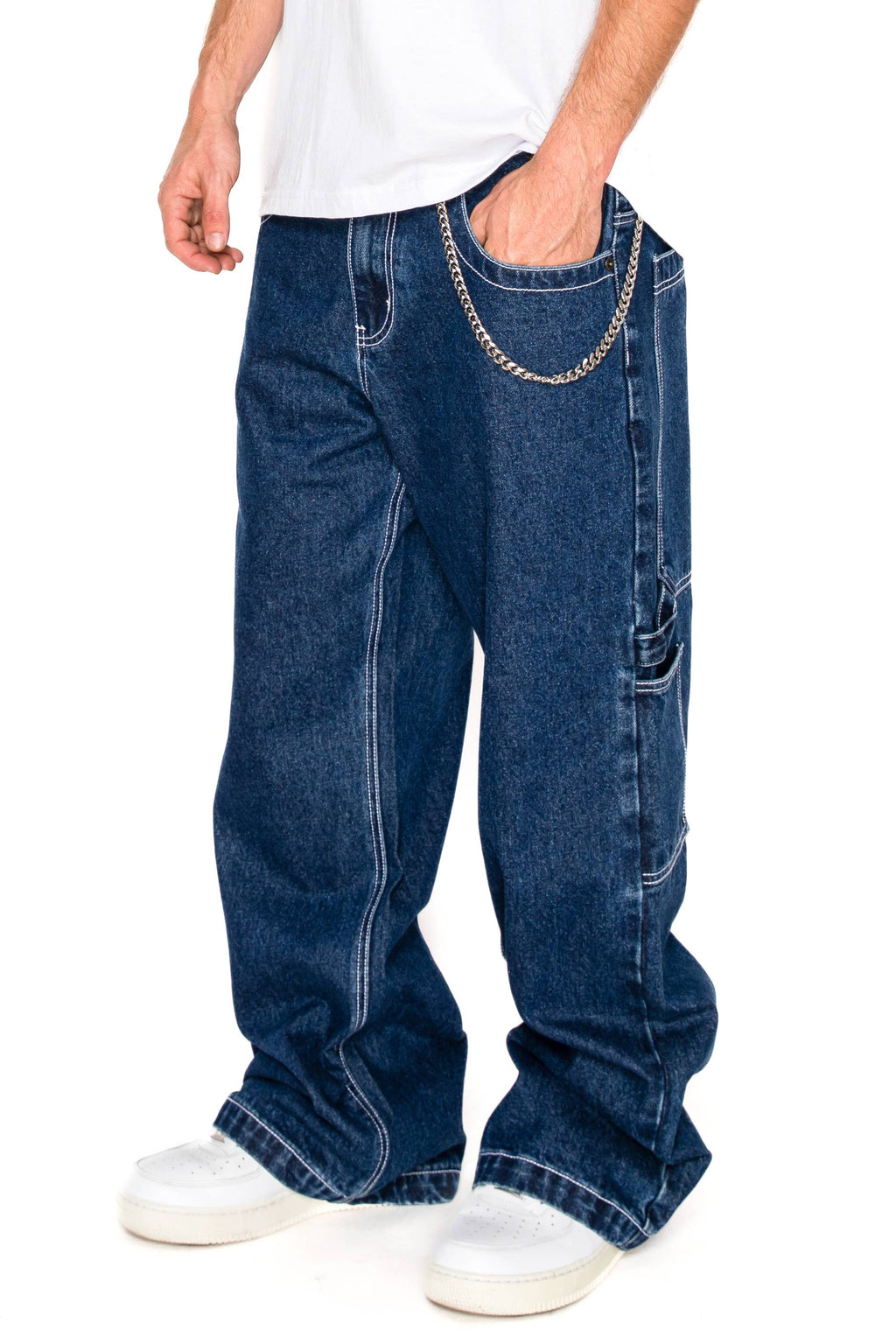 Victorious - DL983 KRAKEN Ultra Baggy Carpenter Jeans (Open Pack): Black / 34