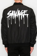 Victorious - JK5099 Savage Bomber Jacket (Prepack): BLACK / A PACK(S-M-L-XL / 1-2-2-1) 6 PCS